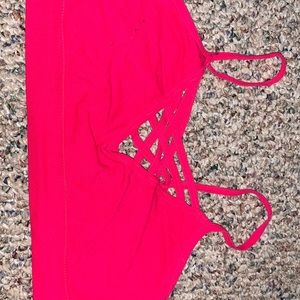 Hot Pink Sports Bra